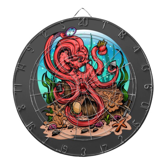Multi Task Octopus Dartboard (Front)