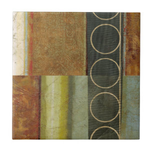 Multi-textured Abstract Painting by Vision Studio Tile