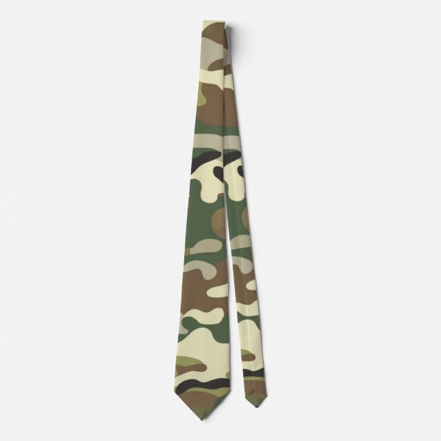 Multicam Tactical Camouflage Pattern Tie (Front)