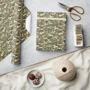 Multicam Tactical Camouflage Pattern Wrapping Paper