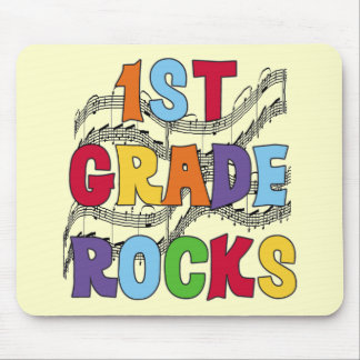 Multicolor 1st Grade Rocks Tshirts and Gifts Mouse Pad
