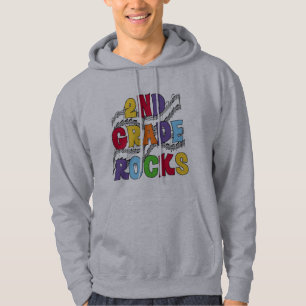 Multicolor 2nd Grade Rocks Tshirts and Gifts