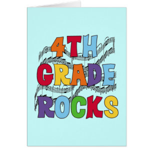 Multicolor 4th Grade Rocks Tshirts and Gifts