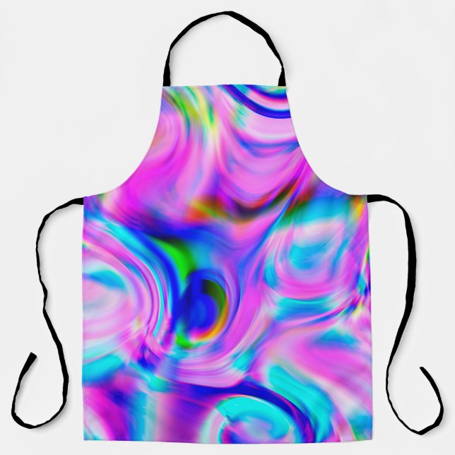 Multicolor abstract background. Colorful pattern. Apron (Front)