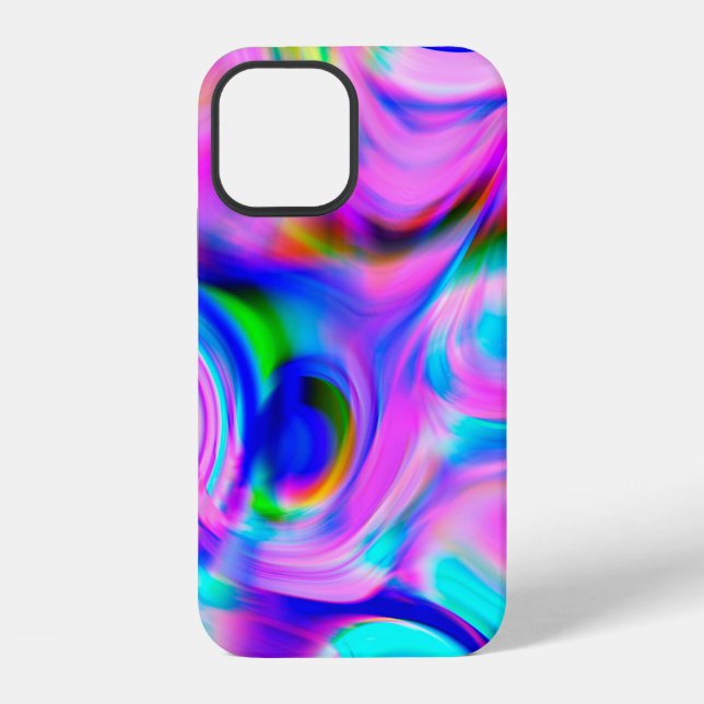 Multicolor abstract background. Colourful pattern. iPhone Case (Back)