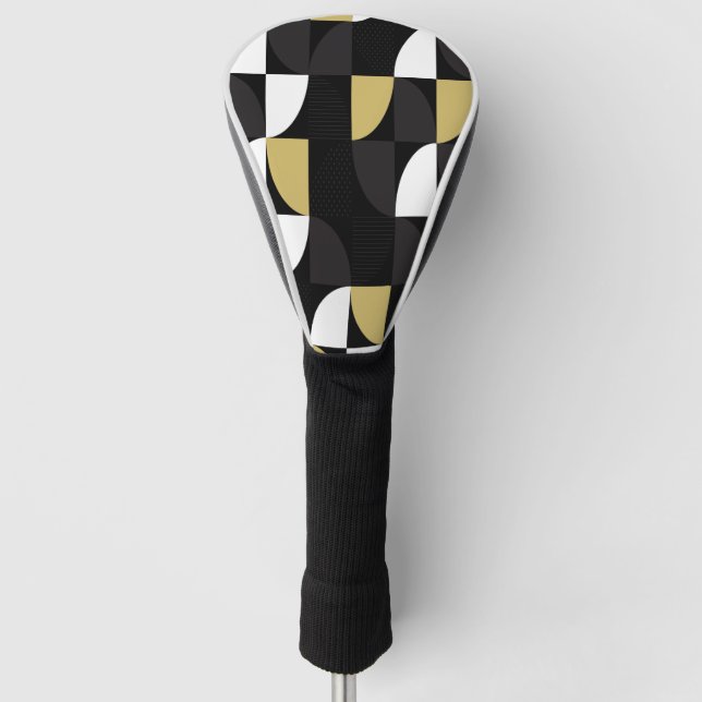 Multicolor Abstract   Golf Head Cover (Front)