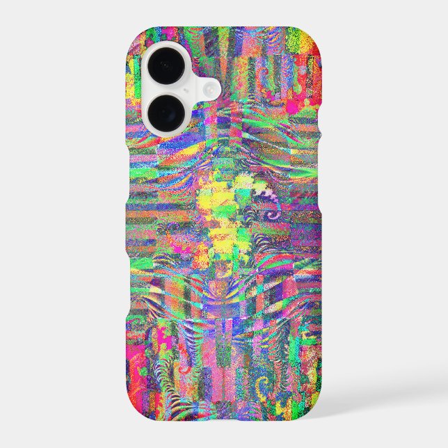 Multicolor Abstract iPhone / iPad case (Back)