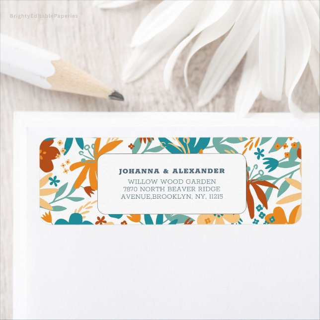 Multicolor Abstract Wildflower Wedding (Creator Uploaded)