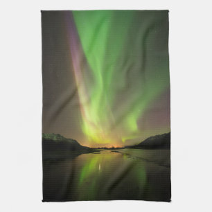 Multicolor Aurora Tea Towel