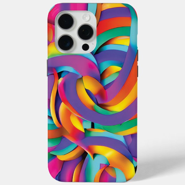 Multicolor Backgroud Case-Mate iPhone Case (Back)