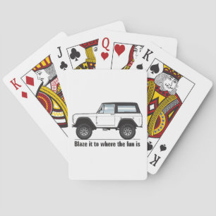 Multicolor Black Top Playing Cards