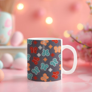 Multicolor Butterfly Coffee Mug