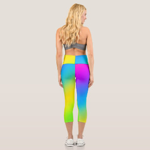 Multicolor   capri leggings