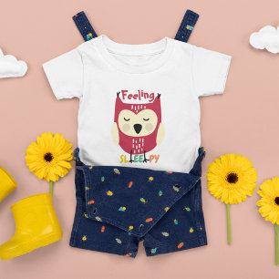 Multicolor Cartoon Owl T-Shirt
