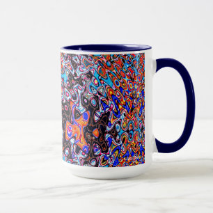Multicolor Chaos Abstract Mug