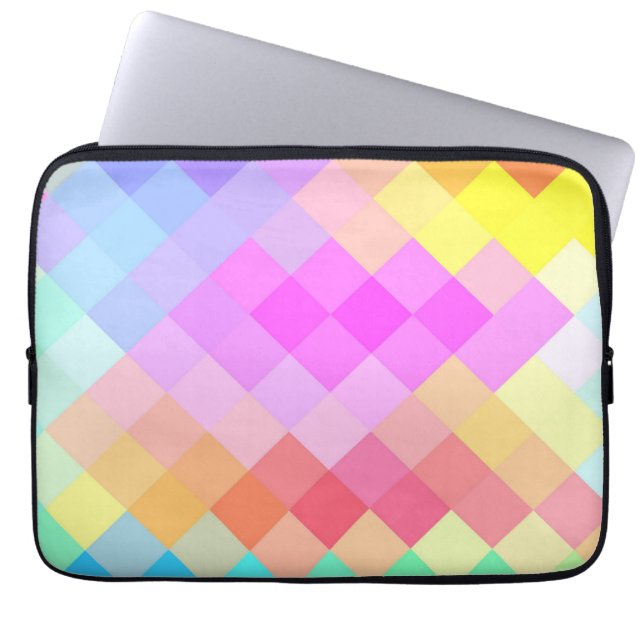 Multicolor Chevron Seamless Pattern 2 Laptop Sleeve (Front)