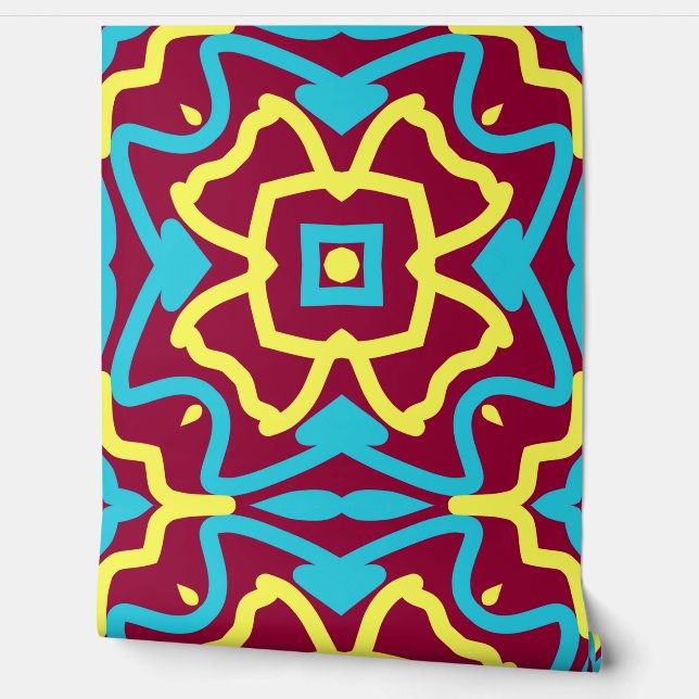 Multicolor classic "Ratti_Creative_Arts" wallpaper (Unrolling)