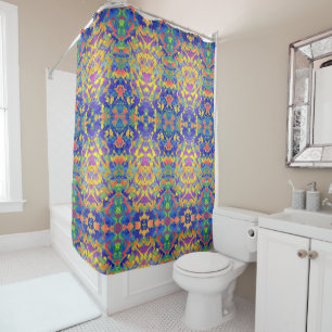 MULTICOLOR  CORTINA DE BANO SHOWER CURTAIN