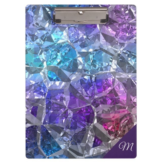 Multicolor Crystal Clipboard (Front)