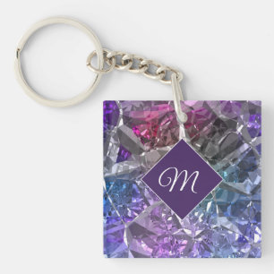 Multicolor Crystal Keychain