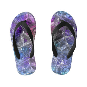 Multicolor Crystal Kid's Jandals
