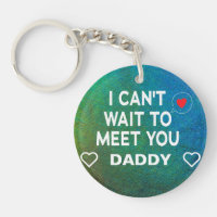 Multicolor Custom Baby's Sonogram Expectant Dad