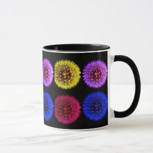 Multicolor Dandelions Mug