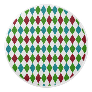 Multicolor Diamond Glitter Ceramic Knob