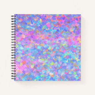 Multicolor Dot Art Notebook