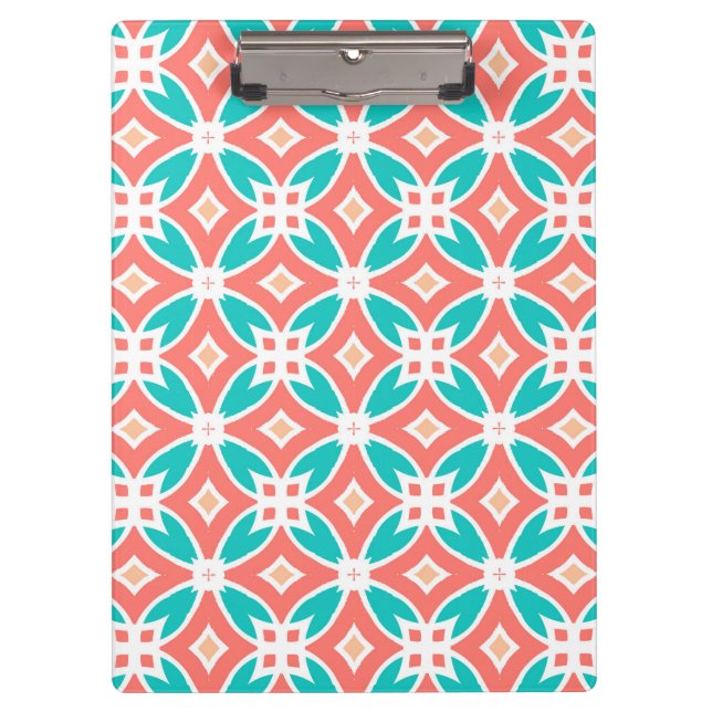 Multicolor Ethnic Pattern Clipboard (Front)