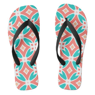 Multicolor Ethnic Pattern Jandals