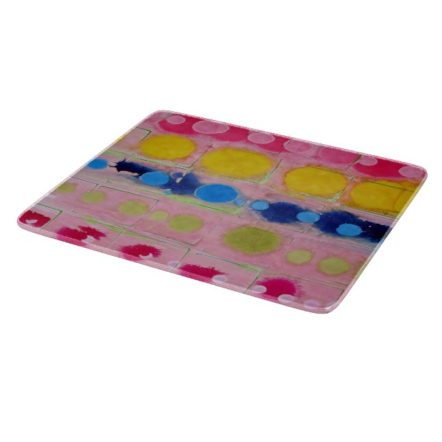 multicolor glass cutting board (Corner)