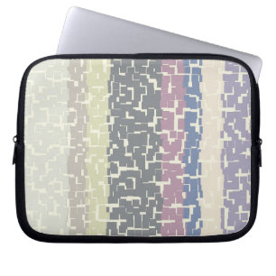 Multicolor Green/Grey/Beige/Pink/Purple/Blue Laptop Sleeve