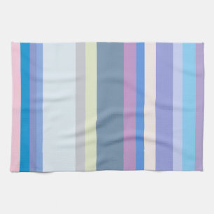 Multicolor Green/Grey/Beige/Pink/Purple/Blue Tea Towel