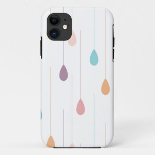Multicolor hipster rain drop Case-Mate iPhone case