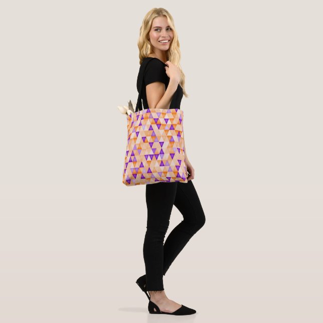 Multicolor I Tote Bag (On Model)