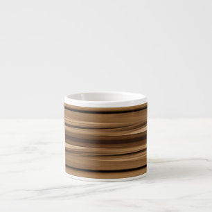 Multicolor Layers of Browns Espresso Cup