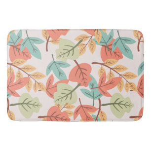 Multicolor Leaves      Bath Mat
