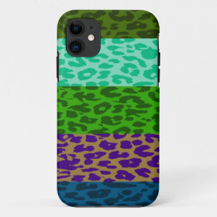 Multicolor Leopard Print Skin Stripe Pattern 2 Case-Mate iPhone Case