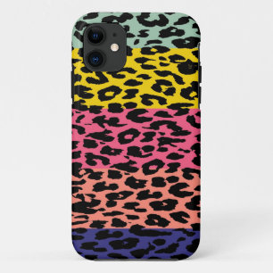 Multicolor Leopard Print Skin Stripe Pattern 9 Case-Mate iPhone Case