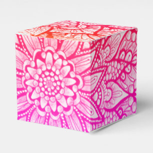 Multicolor Mandala Design Original Art Favour Box