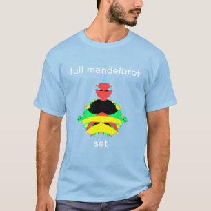 Multicolor Mandelbrot Set Fractal Pop Art Style T-Shirt
