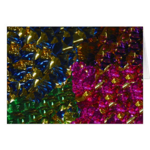 Multicolor Mix Blank Card