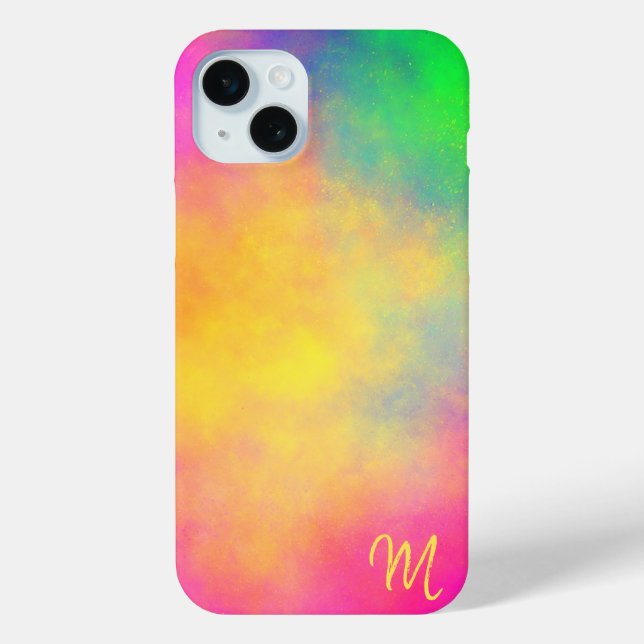 Multicolor Monogram Phone Case (Back)