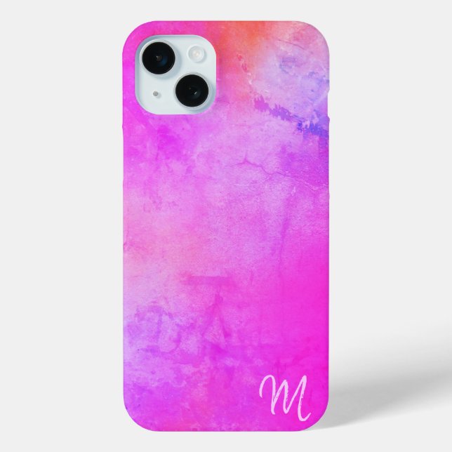 Multicolor Monogram Phone Case (Back)