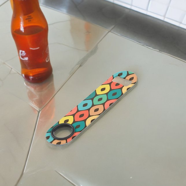 Multicolor Ogee Pattern (Bottle Openers)