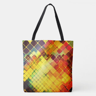 Multicolor Options 1-9 All-Over-Print Tote Bag