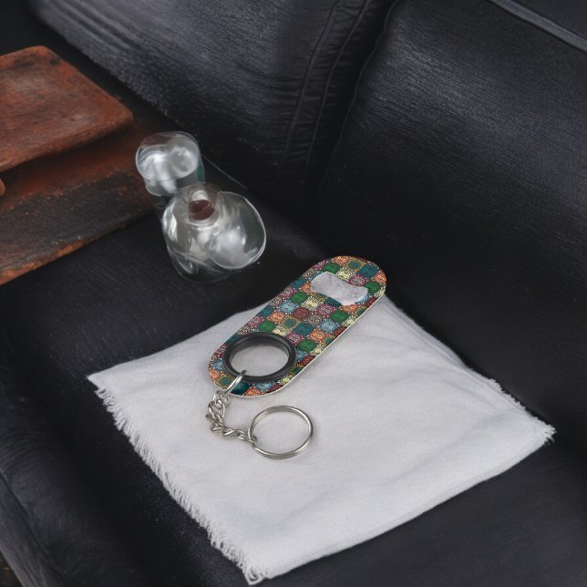 Multicolor Owl Pattern (Bottle Openers)