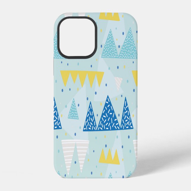 Multicolor Party: Fun Seamless Pattern. iPhone Case (Back)