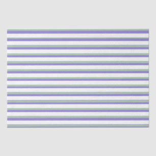 Multicolor Pastel Stripes Tissue Paper